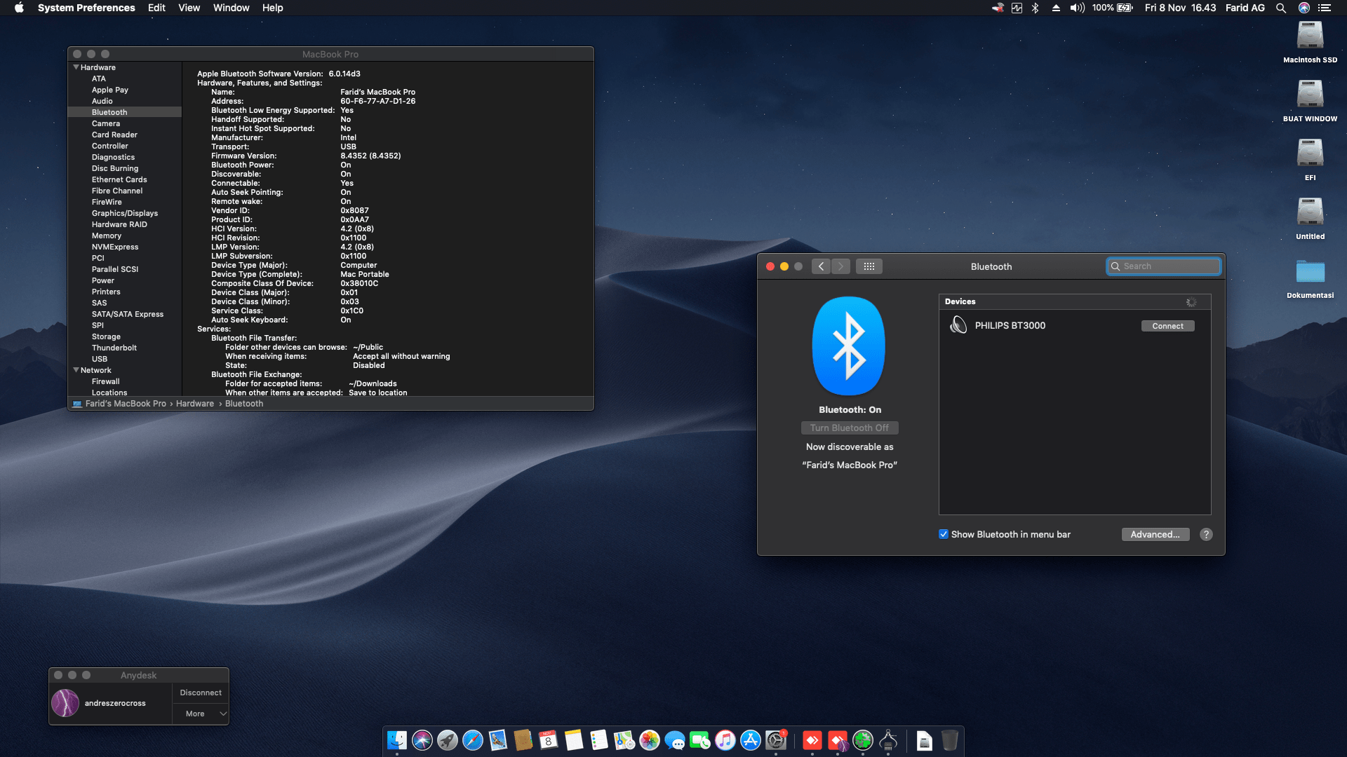 MSI GL62M 7REX [KabyLake   Intel HD 630   I2C] 7